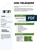  CV - Lic. en Administracion (