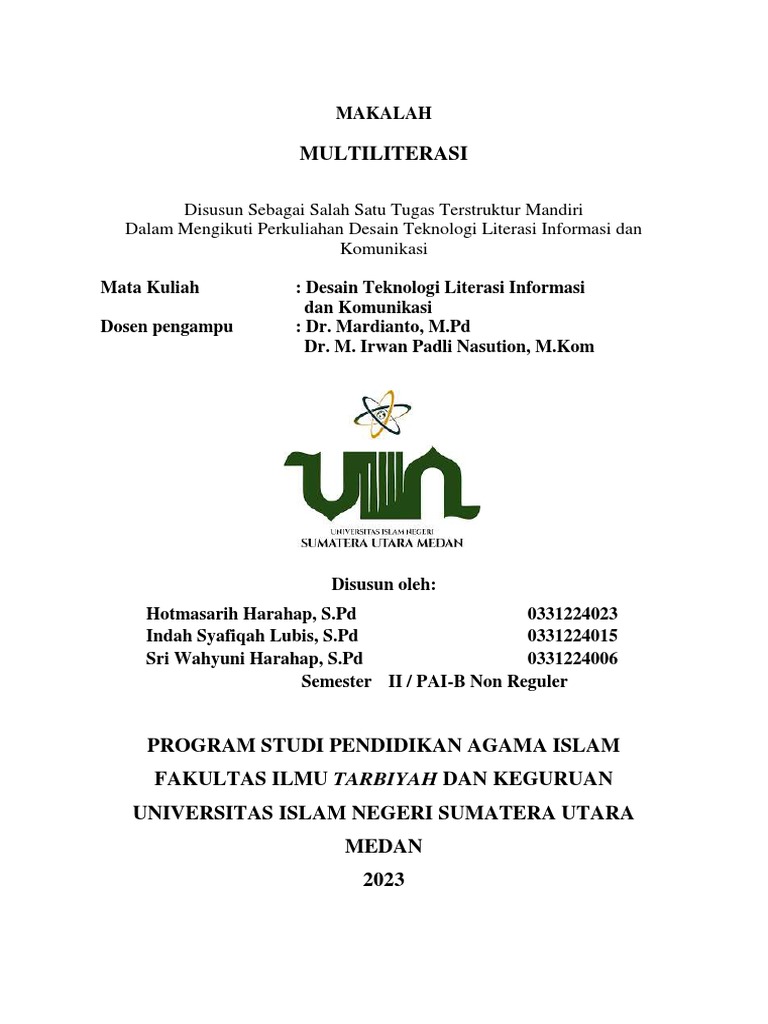 Konsep dan Strategi Multiliterasi | PDF