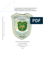 Penggunaan Limbah Kulit Durian Sebagai Filler Dan Plastik Daur Ulang (Polypropylene) Sebagai Pengikat Komposit Pada Papan Partikel