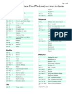 Adobe Premiere Pro Windows Raccourcis Clavier