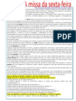 A Missa de Sextafeira Compreensao de Texto Ficha de Trabalho - 18581