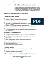 The Ultimate Cybersecurity Posture Checklist