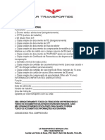 Checklist admissional com requisitos para contratação