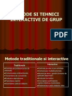 Metode Si Tehnici Interactive de Grup