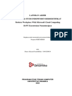 Laporan Akhir - Studi Independen - Diano Alfayied Fissabillillah - 19410200034 - Modern Workplace With Microsoft Cloud Computing