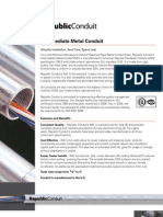 IMC Electrical Steel Conduit