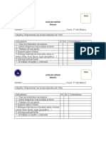 Lista de Cotejo