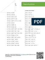 Stammfunktion Faltblatt