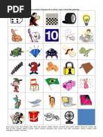 Figuras com o Fonema R para Imprimir | PDF