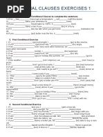 Conditional Clauses Exercises 1