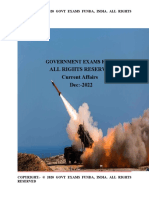 All Rights Reserved © Current Affairs Dec:-2022: Government Exams Funda