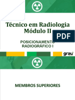 Técnico em Radiologia Módulo II: Posicionamento Radiográfico I