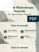 Taller de Maderoterapia Avanzada: Con Aparatología Corporal