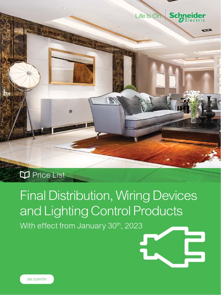Final Distribution, Wiring Devices and Lighting Control Products | PDF ...