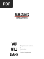 Film Studies - L3 - Film Narrative