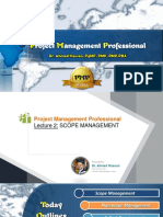 PMP Scope Management Project