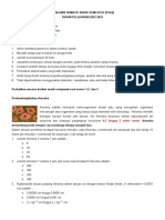 Soal PSAS Matematika Kelas IX Fix