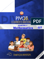 Mathematics G7: Quarter 2