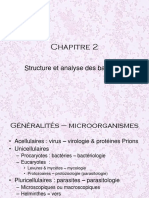 Microbio Chapitre 2 Structure Et Analyses Des Bactéries