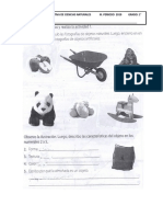 Evaluación Acumulativa de Ciencias I Período 2019