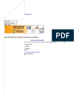 Estágios PMPA menu informações