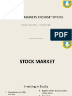 Financial Markets and Institutions: An Overview of Stocks and Stock Trading