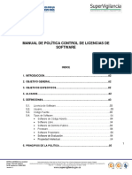 012-Manual de PolÃ Tica de Control de Licencias de Software VR2