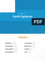 Lesson 1 Earth System Powerpoint