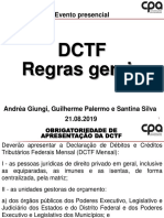 21.08.2019 - DCTF - Regras Gerais