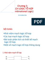 Chương 3: M CH Logic T H P (Combinational Logic)