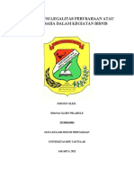 Aspek Hukum Legalitas Perusahaan Atau Badan Usaha Dalam Kegiatan Bisnis