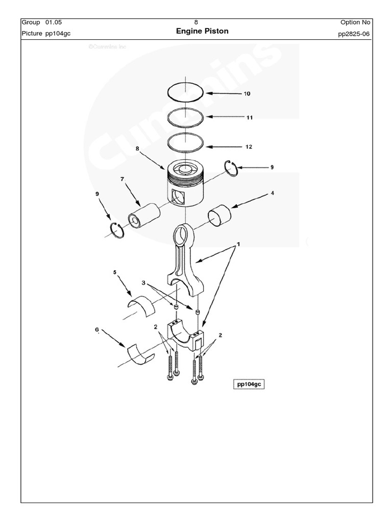 CUMMINS QSX15 Engine Parts Catalog 79007291 14 PDF