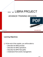 MPD LIBRA PROJECT ADVANCE TRAINING: FINGERPRINTING FOR MPD OPERATIONS