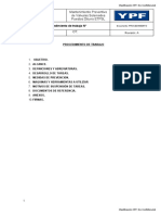 Procedimiento de Trabajo Nº: Mantenimiento Preventivo de Válvulas Solenoides Puestos Diluvio ETPSL