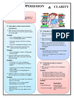 Developing Cohesion and Clarity Grammar Drills Grammar Guides Writing Creative Wri - 48840