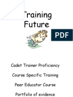 Train Cadets with Peer Educator Course