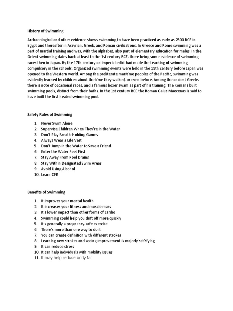 First Aid and Water Safety PDF