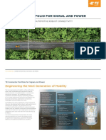 Connector Portfolio For Signal and Power: Enabling Innovation With Automotive Robust Connectivity