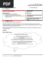 Decision Making SAS