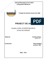 Proiect de An: Ministerul Educaţiei Şi Cercetării Al Republicii Moldova