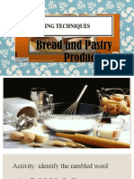 Tecques in Baking Various Bakery Products