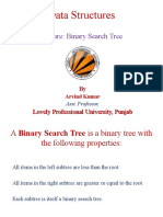 Data Structures: Lecture: Binary Search Tree