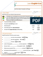 Grammar Practice Pronouns Worksheet Answers