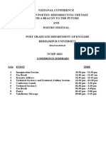 Conference Programme