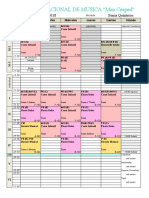 HORARIO PERSONAL 2017 Sonia