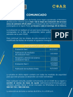 PUA 2023 evaluación fase I Colegios Alto Rendimiento Puno 26 febrero