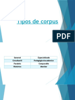 Tipos de Corpus