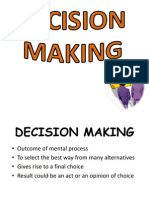 Decision Making