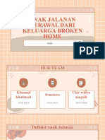 Anak Jalanan Berawal Dari Keluarga Broken Home