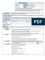 Daily Lesson Plan on Plate Tectonics and Earthquakes